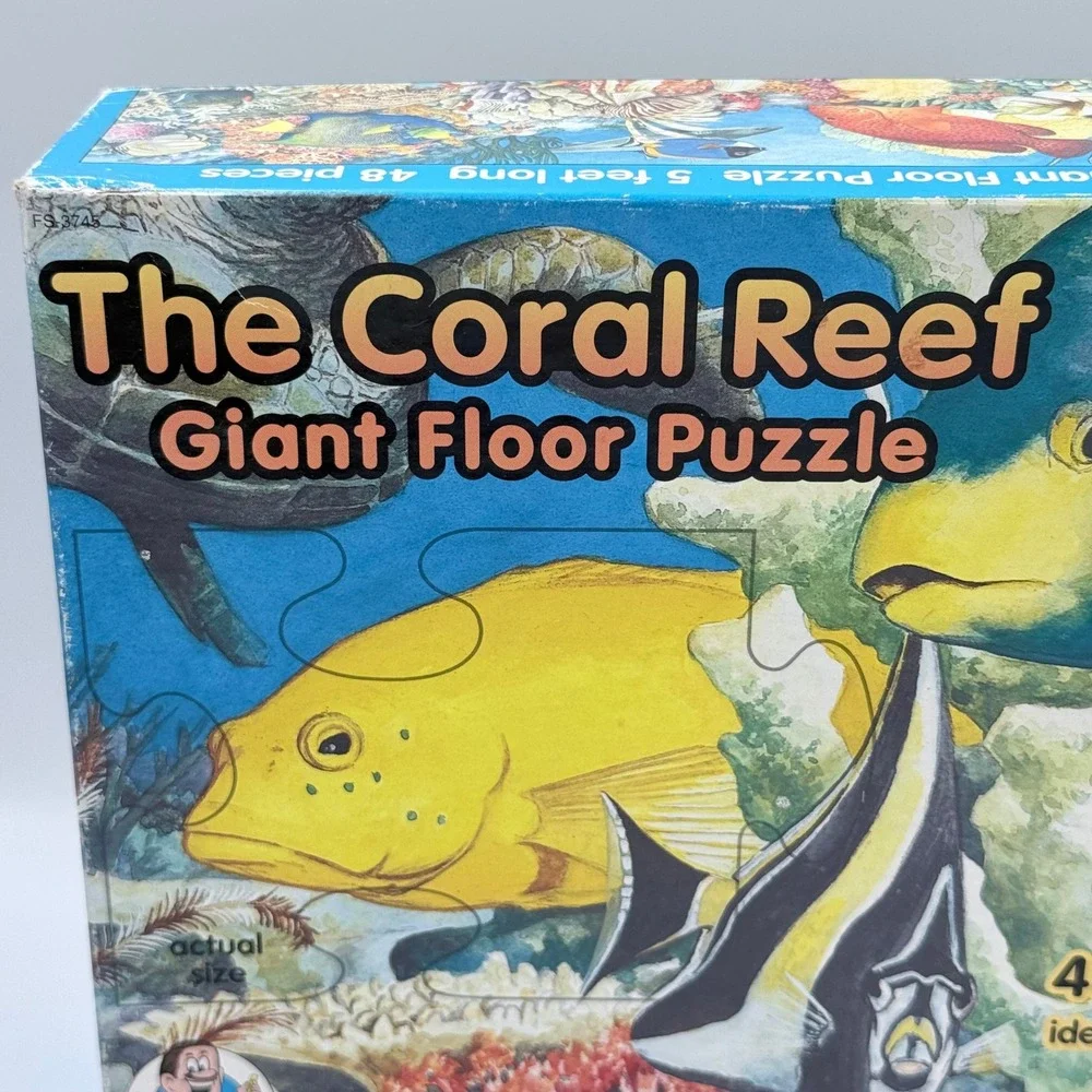 Frank Schaffer The Coral Reef Giant Floor Puzzle 48 Large Pieces FS-3745 5 Feet